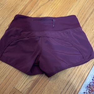 Womens Lululemon Shorts Size 2!
